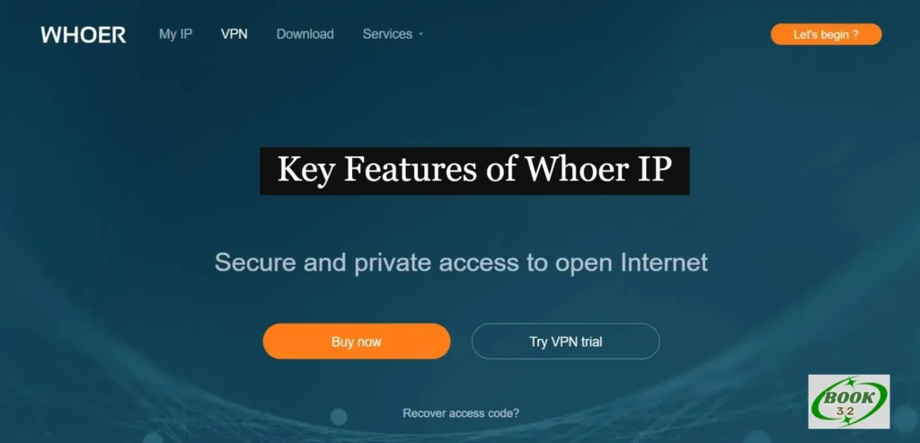 Key Features of Whoer IP