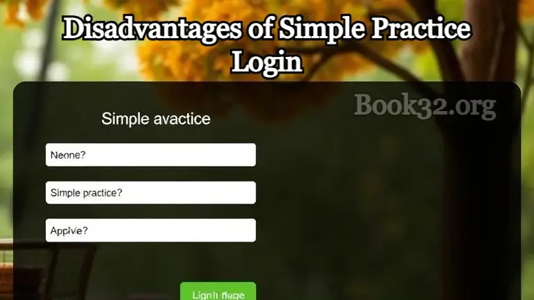 Disadvantages of Simple Practice Login