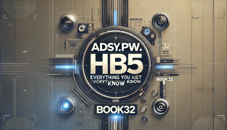 Adsy.pw/hb5: Everything You Need to Know