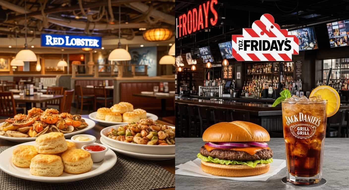 Red Lobster and TGI